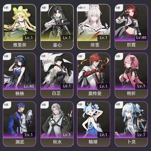 鸣潮【47级】 61绯雪8k星声