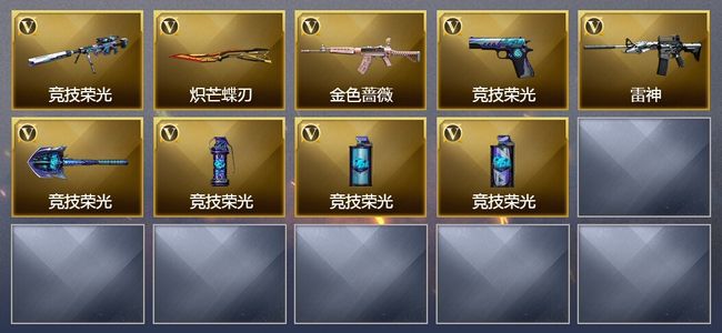 穿越火线（CF）12V武器 1皮肤 可排位