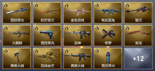 穿越火线（CF）28V武器 23V角色 13皮肤 可排位