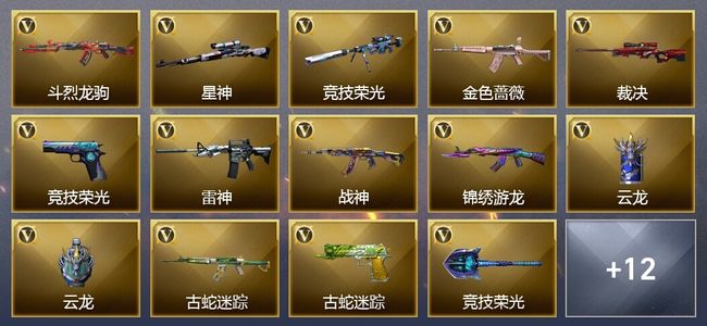 穿越火线（CF）41V武器 18V角色 2皮肤 可排位