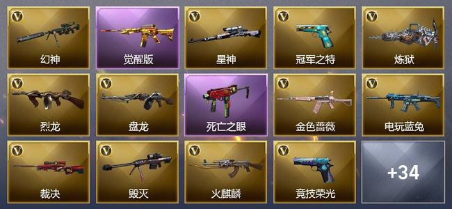 穿越火线（CF）0传说角色 1传说武器 0王者武器 2炫金武器 67V武器 26V角色 17皮肤 可排位 无