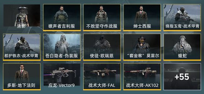 暗区突围库存价值86.2M 5手套 17近战武器 1橙套装 11金套装 36金枪皮 信誉5级 王牌