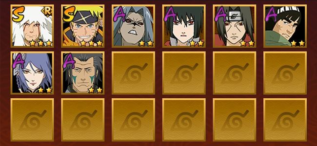 火影忍者2S忍 6A忍 36忍 248S碎片 10通灵 200W战力 见习