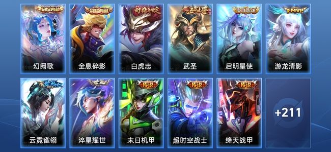 王者荣耀2典藏 10传说 303皮肤 倔强青铜I