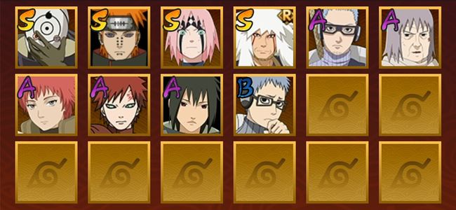 火影忍者V4 8S忍 13A忍 100W内战力 中忍