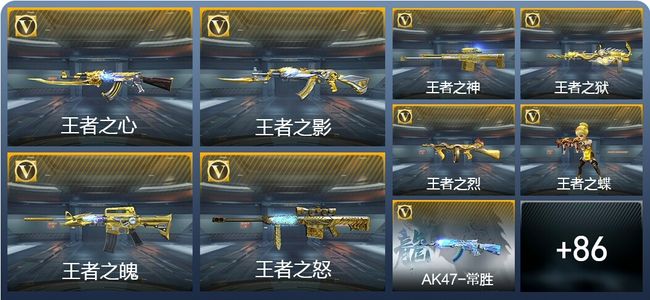 穿越火线：枪战王者18王者武器 227英雄武器 11英雄角色 562万化 大师