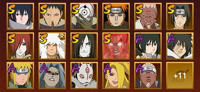 火影忍者V9 12S忍 23A忍 35忍 2000W战力 暗部