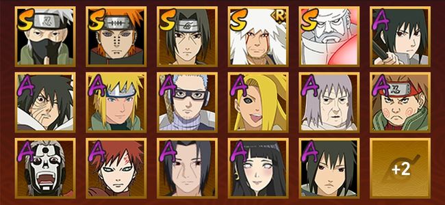 火影忍者V10 7S忍 20A忍 27忍 2000W战力 上忍