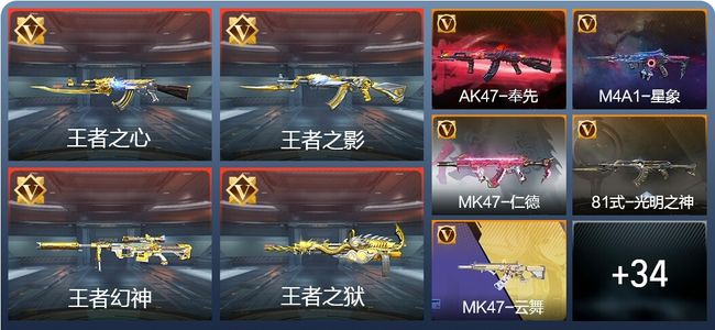 穿越火线：枪战王者V7 4英雄角色 专家