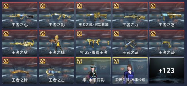 穿越火线：枪战王者V8 20王者 6英雄角色 专家