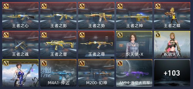 穿越火线：枪战王者V6 8王者 3英雄角色 专家