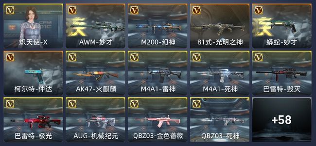 穿越火线：枪战王者V2 2英雄角色 2万化 专家