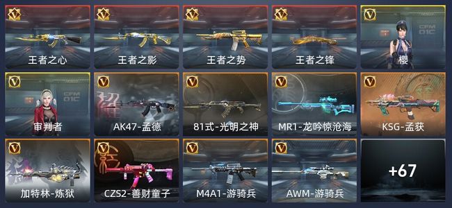 穿越火线：枪战王者V7 11王者 2英雄角色 专家