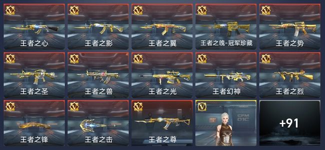 穿越火线：枪战王者V8 288王者 2英雄角色 专家