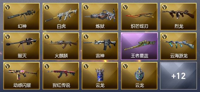 穿越火线（CF）5王者武器 38V武器 21V角色 可排位