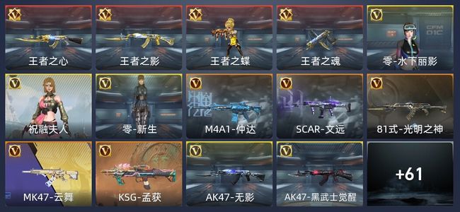 穿越火线：枪战王者V1 3英雄角色 专家