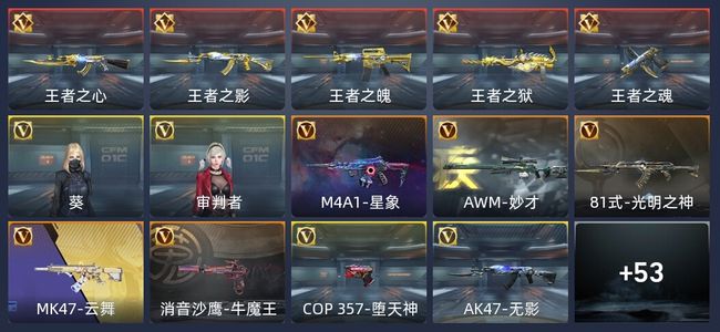 穿越火线：枪战王者V7 195英雄武器 新锐