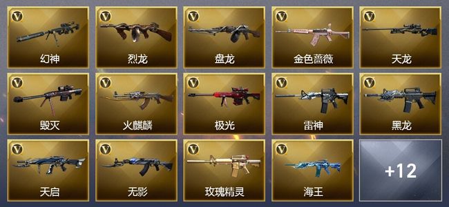 穿越火线（CF）51V武器 可排位