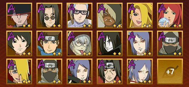 火影忍者V12 30S忍 57A忍 254忍 4112S碎片 21通灵 1000W战力 前500名 下忍