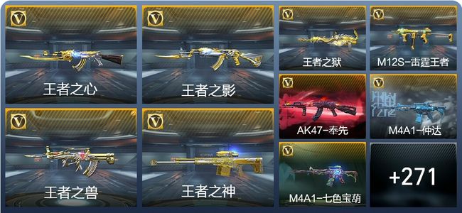 穿越火线：枪战王者19王者武器 280英雄武器 11英雄角色 511万化 专家S