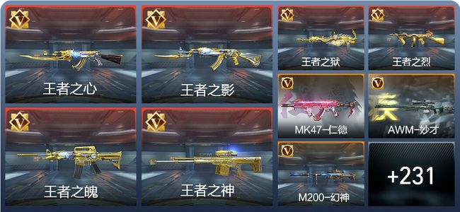 穿越火线：枪战王者V9 16王者 268英雄武器 5英雄角色 569万化 新锐