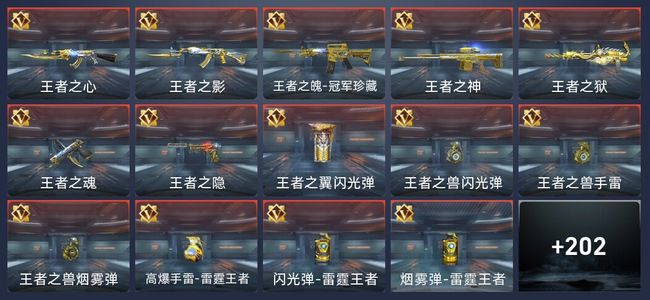 穿越火线：枪战王者V7 15王者 230英雄武器 7英雄角色 342万化 专家