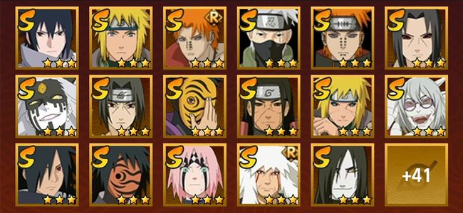 火影忍者V11 21S忍 37A忍 197忍 2520S碎片 19通灵 700W战力 前500名 影级