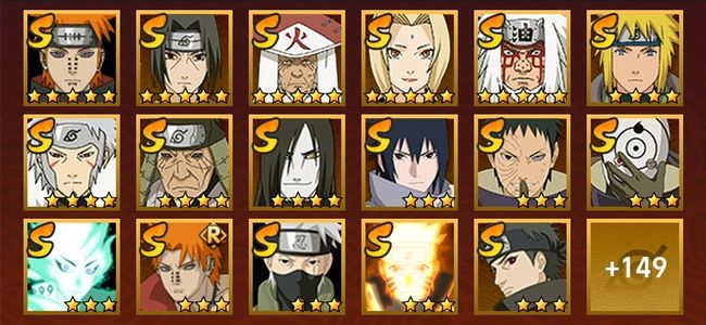 火影忍者V15 57S忍 109A忍 428忍 8444S碎片 50通灵 3000W战力 前50名 超影