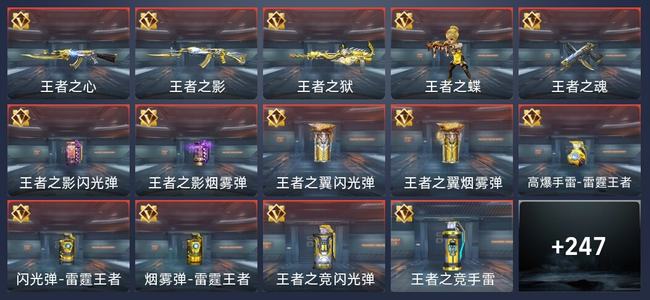 穿越火线：枪战王者V6 17王者 256英雄武器 5英雄角色 405万化 新锐