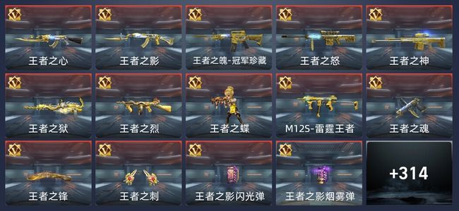 穿越火线：枪战王者V8 21王者 319英雄武器 9英雄角色 550万化 枪圣SSS