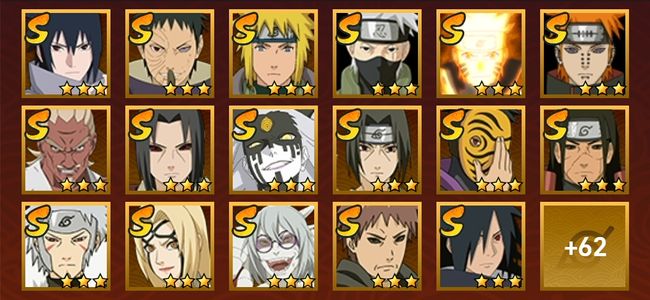 火影忍者V12 29S忍 50A忍 238忍 3361S碎片 20通灵 1000W战力 前500名 暗部