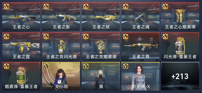 穿越火线：枪战王者V6 11王者 221英雄武器 6英雄角色 267万化 专家S