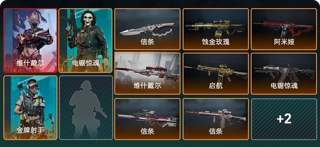 三角洲行动总资产36.7M 3干员外观 1近战 9传说枪械 烽火：黑鹰 战场：军士长