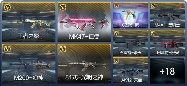 穿越火线：枪战王者V3 58英雄武器 新锐