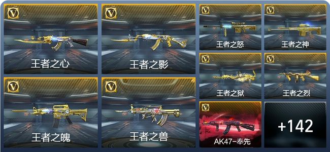 穿越火线：枪战王者V9 293英雄武器 新锐