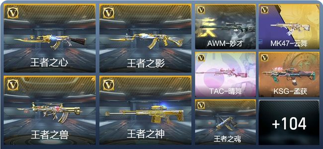 穿越火线：枪战王者V7 228英雄武器 新锐