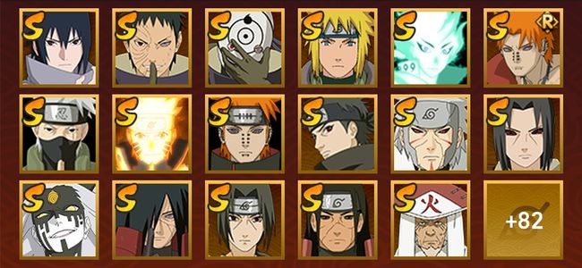 火影忍者V12 47S忍 54A忍 101忍 1000W战力 见习