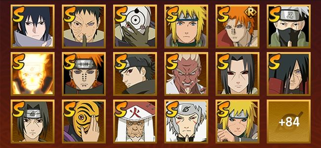 火影忍者V13 39S忍 64A忍 103忍 1000W战力 见习