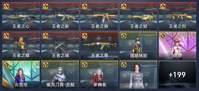 穿越火线：枪战王者8王者 205英雄武器 8英雄角色 467万化 专家