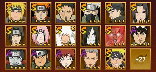 火影忍者V9 14S忍 30A忍 173忍 2175S碎片 15通灵 700W战力 影级