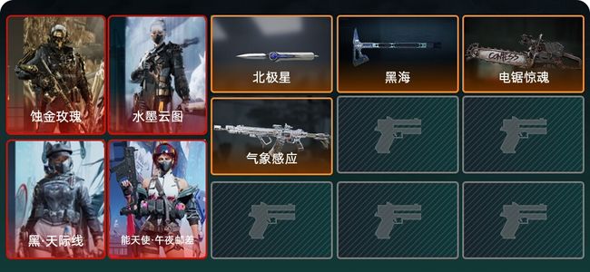 三角洲行动总资产124M 10干员外观 4传说近战 1传说枪械 黑鹰