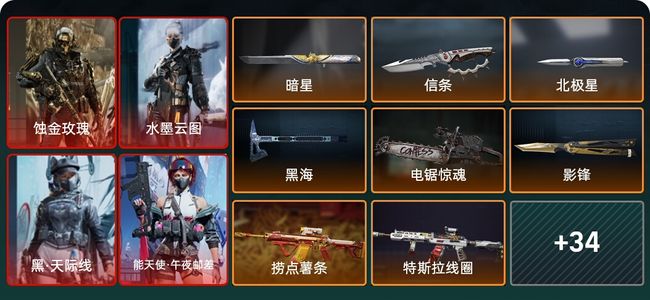 三角洲行动总资产1164M 13干员外观 7传说近战 36传说枪械 钻石