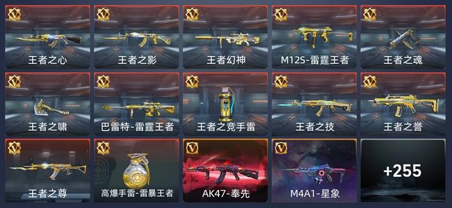 穿越火线：枪战王者V8 12王者 英雄武器 万化 枪神