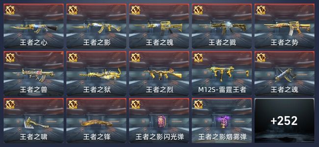 穿越火线：枪战王者V8 22王者 257英雄武器 9英雄角色 283万化 枪神