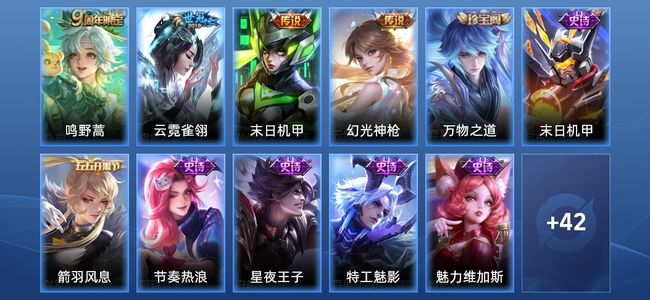 王者荣耀V2 5传说 14史诗 53皮肤 82英雄 永恒钻石I