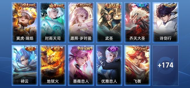 王者荣耀V7 8传说 42史诗 185皮肤 121英雄 尊贵铂金IV
