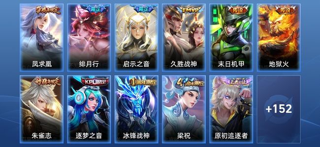 王者荣耀V4 6传说 27史诗 163皮肤 120英雄 至尊星耀I