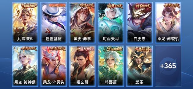 王者荣耀V8 1典藏 20传说 114史诗 376皮肤 至尊星耀IV