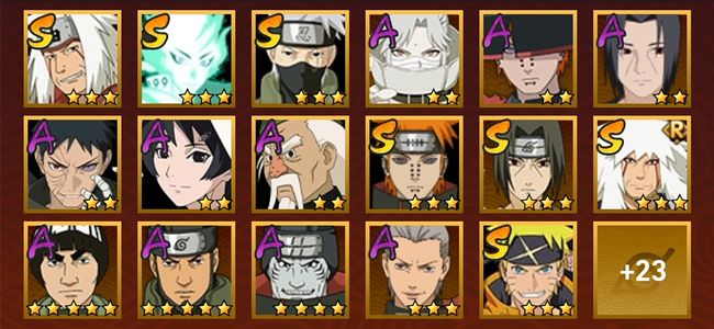 火影忍者V10 7S忍 33A忍 145忍 1234S碎片 18通灵 800W战力 前500名 暗部