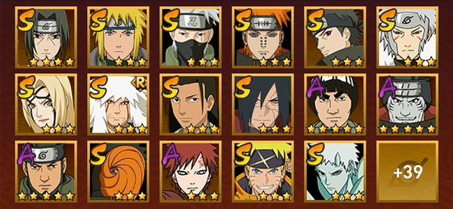 火影忍者V11 13S忍 43A忍 173忍 2050S碎片 17通灵 900W战力 前500名 中忍